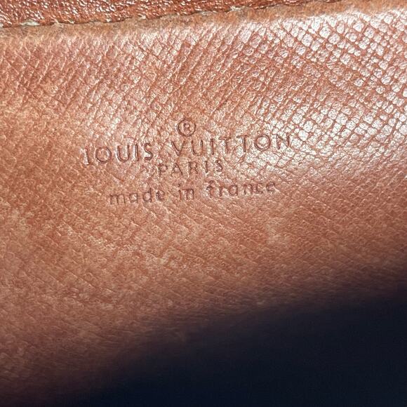 Authentic Louis Vuitton Saint Germain Crossbody Bag Brown Leather Vintage - Picture 8 of 16